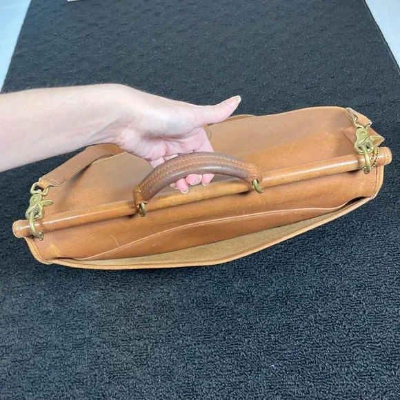 Vintage Coach Beekman 5266 Shoulder Bag Leather Messenger Briefcase Laptop - Picture 14 of 16